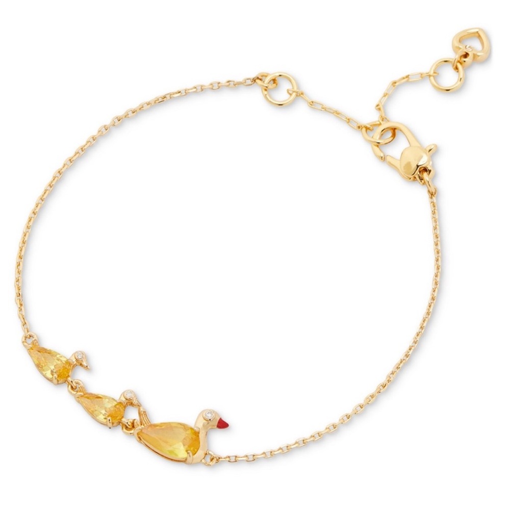 $78 Kate Spade Love You, Mom Ducks In A Row Bracelet